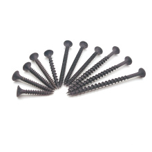 Plasterboard collated black phosphated galvanized wood drywall screw drill manufacture in china